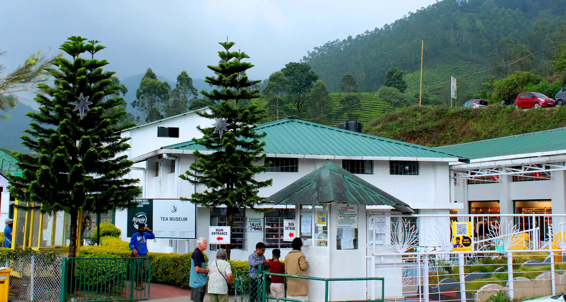 KDHP Tea Museum building, Munnar's first tea heritage museum